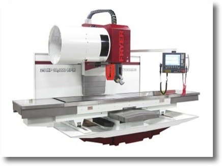 tilting-head 5 axis C frame machine